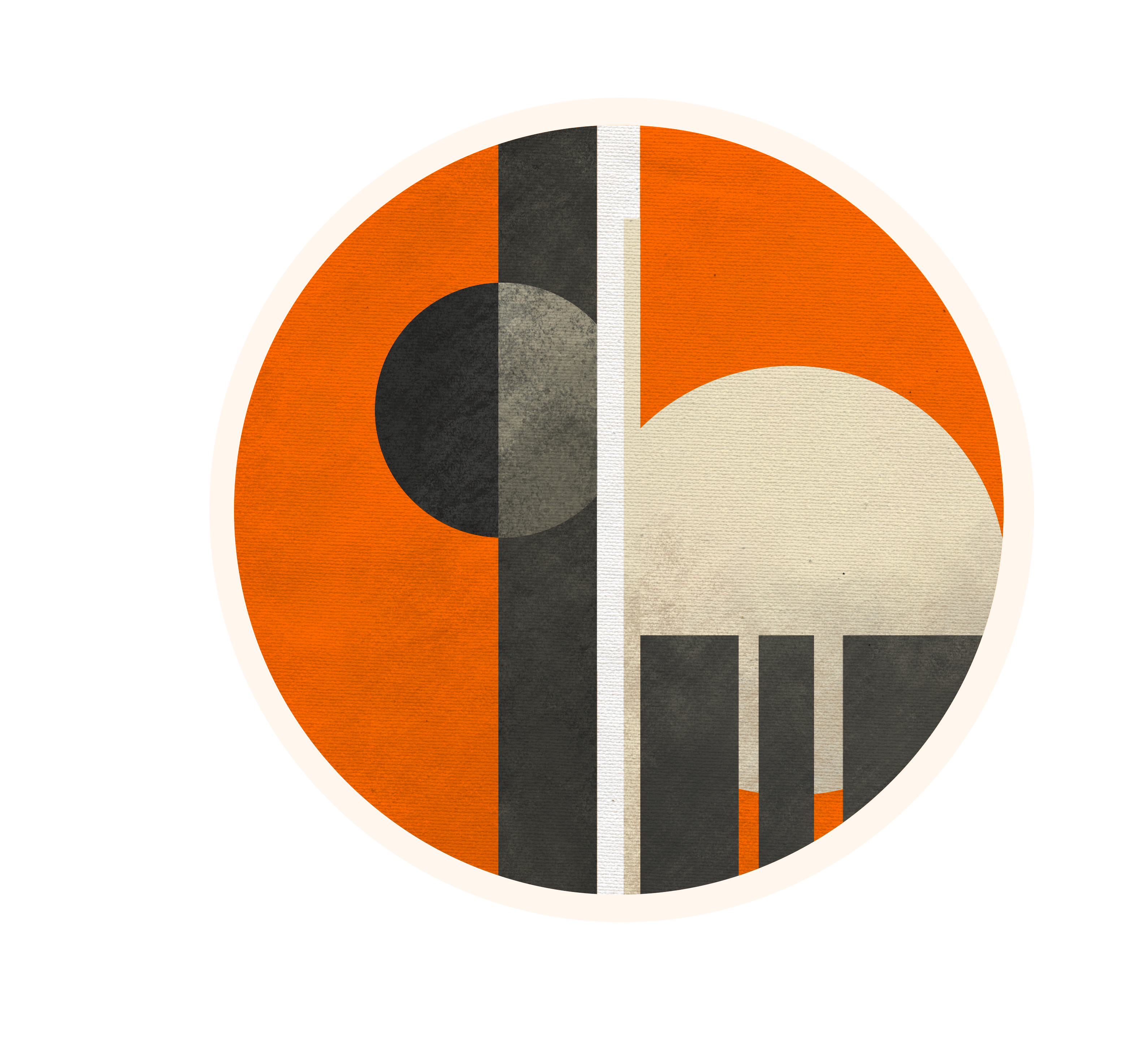 Orange Fades To Gray